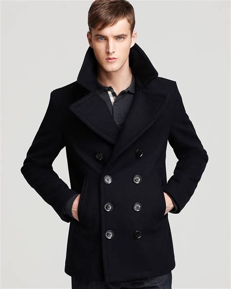 womens burberry peacoat|burberry men's coat outlet.